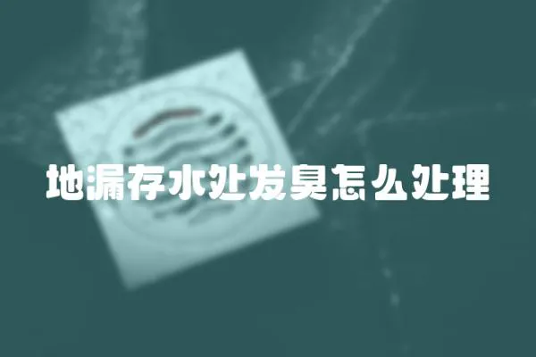 地漏存水處發(fā)臭怎么處理