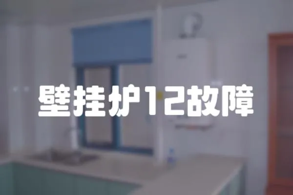 壁掛爐12故障