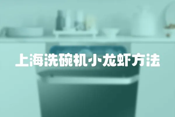 上海洗碗機小龍蝦方法