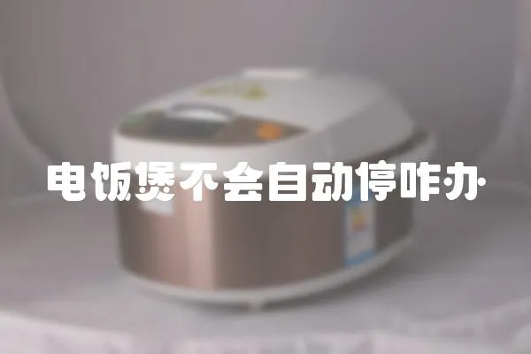 電飯煲不會自動停咋辦