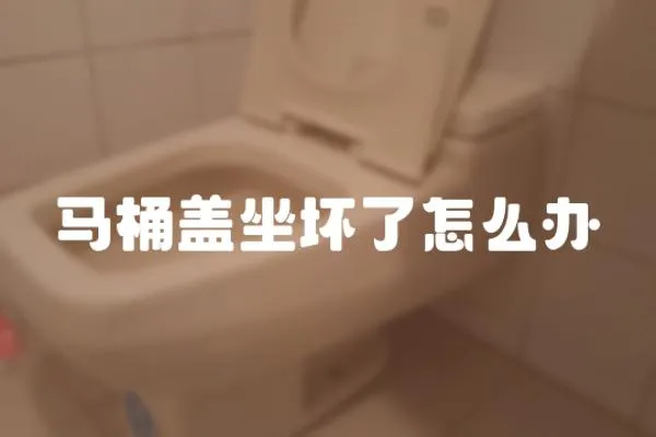 馬桶蓋坐壞了怎么辦