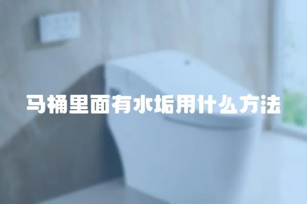 馬桶里面有水垢用什么方法