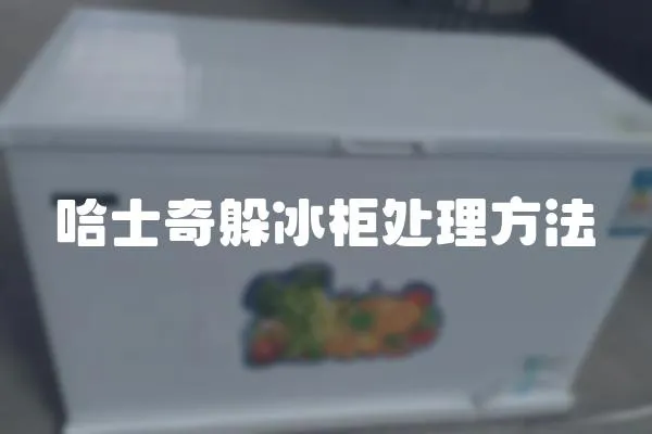 哈士奇躲冰柜處理方法