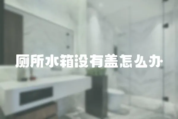 廁所水箱沒有蓋怎么辦