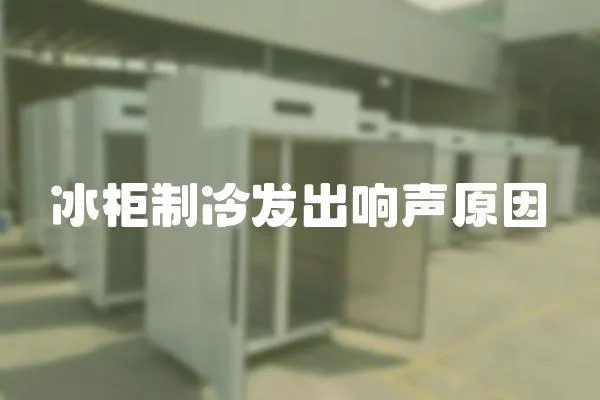 冰柜制冷發出響聲原因