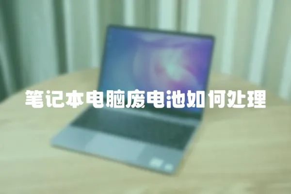 筆記本電腦廢電池如何處理