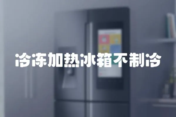 冷凍加熱冰箱不制冷