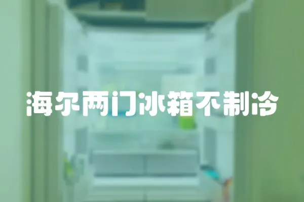 海爾兩門冰箱不制冷