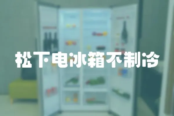松下電冰箱不制冷