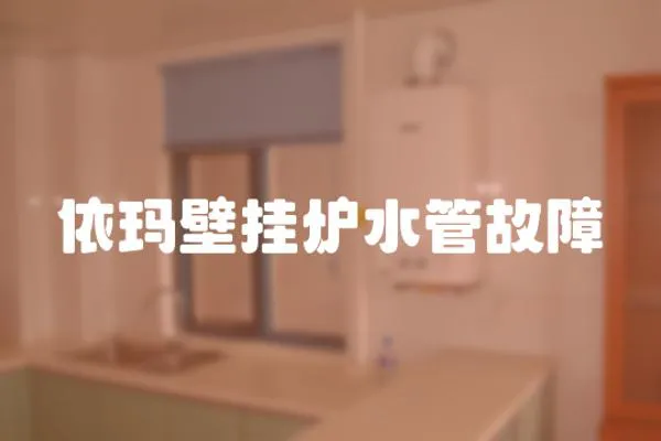 依瑪壁掛爐水管故障