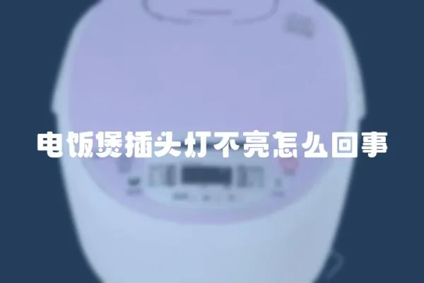 電飯煲插頭燈不亮怎么回事