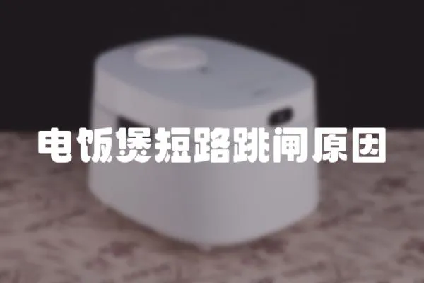 電飯煲短路跳閘原因