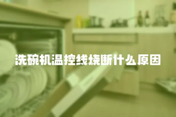 洗碗機溫控線燒斷什么原因