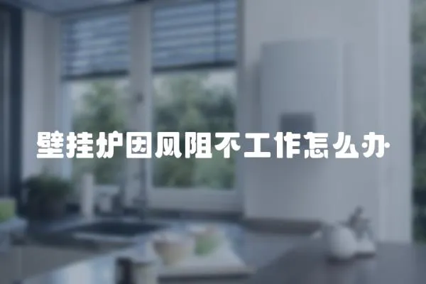 壁掛爐因風阻不工作怎么辦