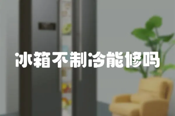 冰箱不制冷能修嗎