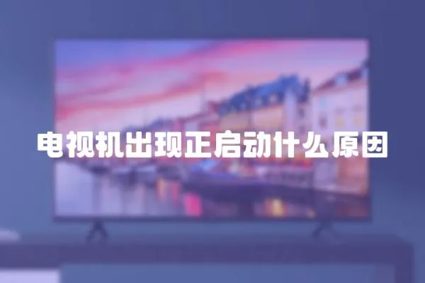 电视机出现正启动什么原因