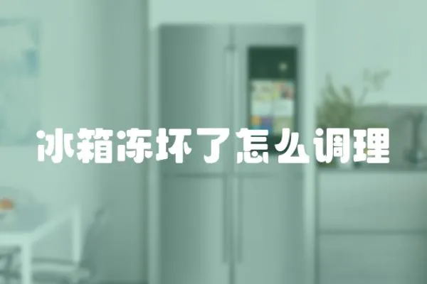 冰箱凍壞了怎么調理