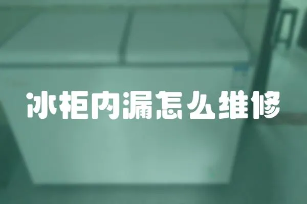 冰柜內漏怎么維修
