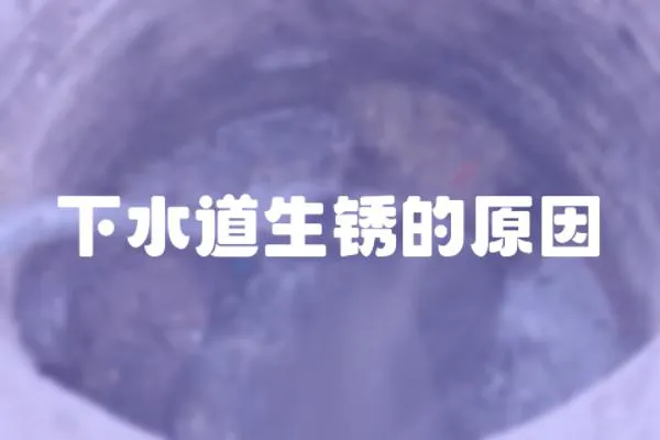 下水道生銹的原因