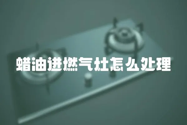 蠟油進(jìn)燃?xì)庠钤趺刺幚?></a></div>
                    <div   id=