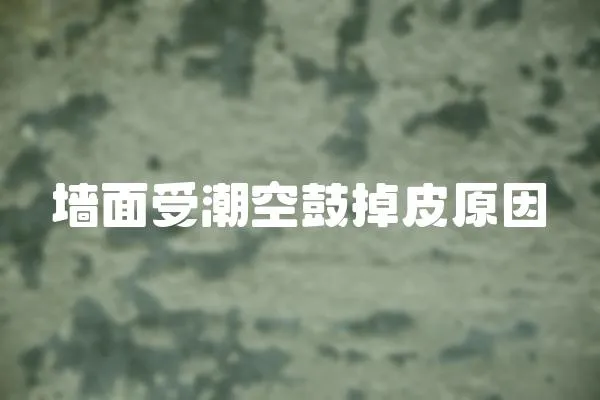 墻面受潮空鼓掉皮原因