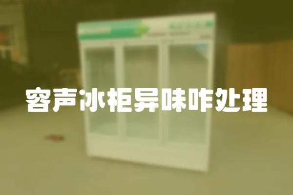 容聲冰柜異味咋處理