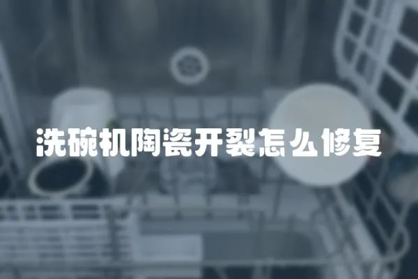 洗碗機陶瓷開裂怎么修復