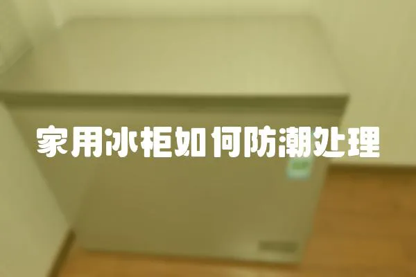 家用冰柜如何防潮处理