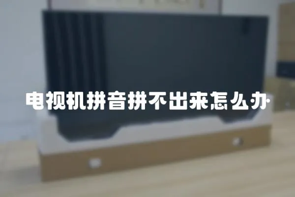 電視機拼音拼不出來怎么辦