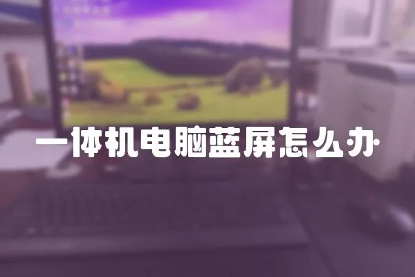 一體機(jī)電腦藍(lán)屏怎么辦