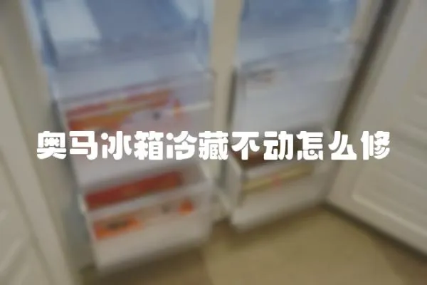 奧馬冰箱冷藏不動怎么修