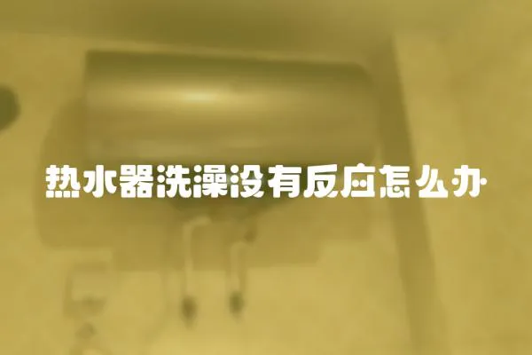 熱水器洗澡沒有反應怎么辦