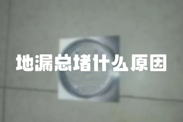 地漏總堵什么原因