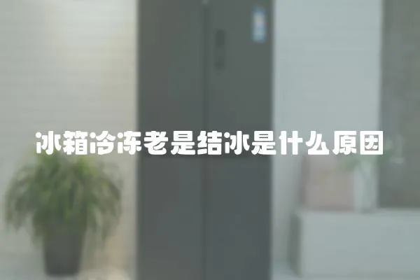 冰箱冷凍老是結冰是什么原因