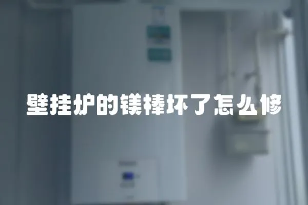 壁掛爐的鎂棒壞了怎么修