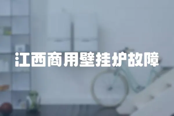 江西商用壁掛爐故障