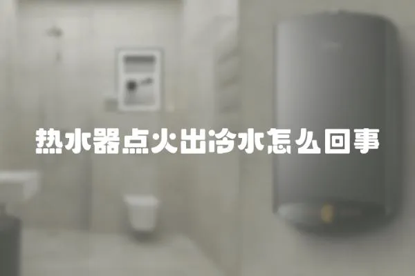 熱水器點火出冷水怎么回事