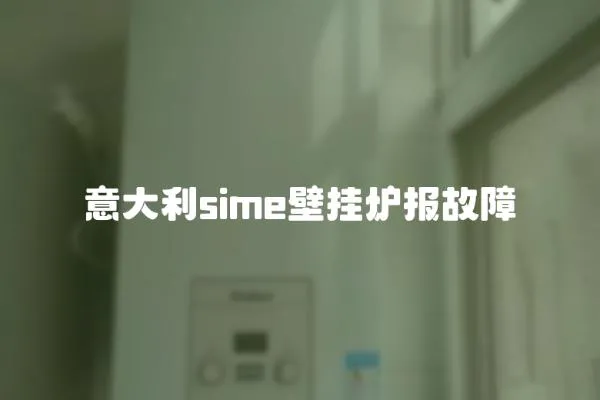 意大利sime壁掛爐報(bào)故障
