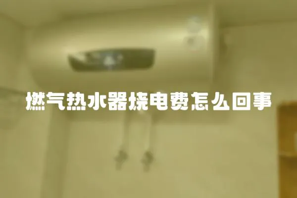 燃氣熱水器燒電費怎么回事