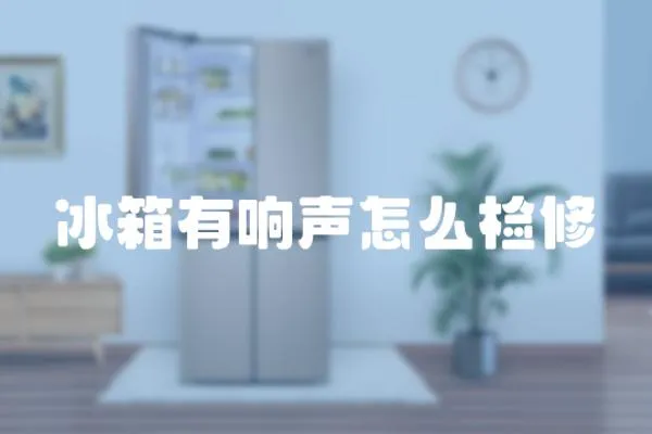 冰箱有響聲怎么檢修