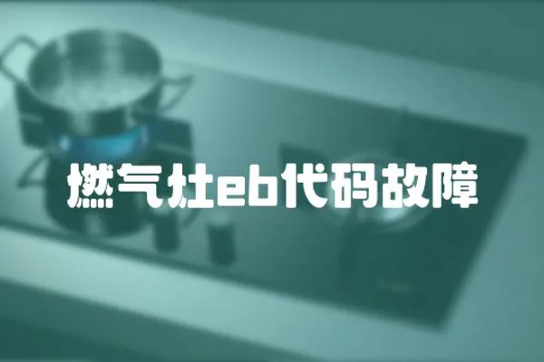 燃?xì)庠頴b代碼故障