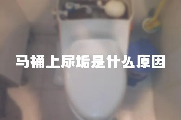馬桶上尿垢是什么原因