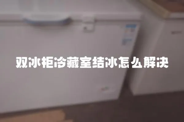 雙冰柜冷藏室結冰怎么解決