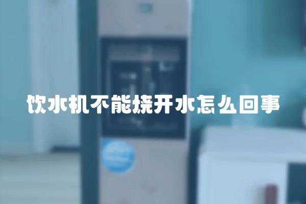 飲水機不能燒開水怎么回事