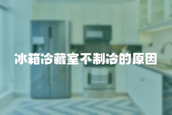 冰箱冷藏室不制冷的原因