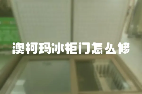 澳柯瑪冰柜門怎么修