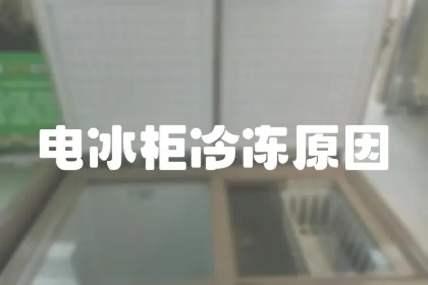 電冰柜冷凍原因