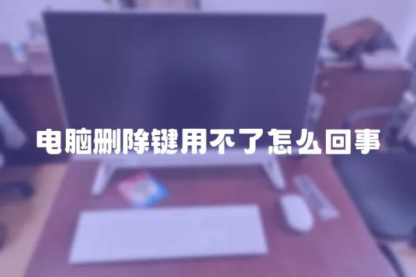 電腦刪除鍵用不了怎么回事