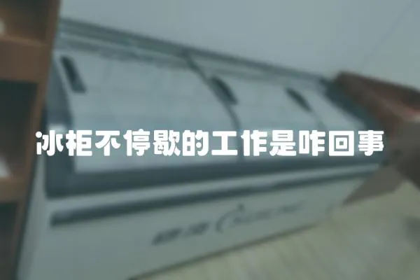 冰柜不停歇的工作是咋回事