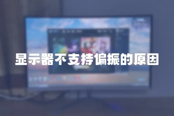 顯示器不支持偏振的原因